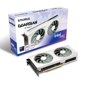 SPARKLE Intel Arc B570 10GB GDDR6 GUARDIAN Luna OC White Edition