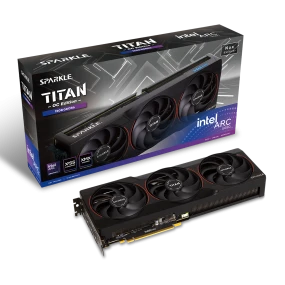 SPARKLE Intel Arc B580 TITAN NOX OC 12GB DDR6 Graphics Card