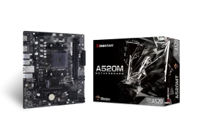 Biostar A520MT Ver-6 Support AMD Ryzen Processors AM4 Socket Motherboard