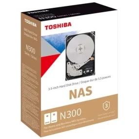 Toshiba N300 NAS 10TB 3.5 Inch 7200rpm Hard Drive