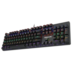 Redragon K608 Valheim Rainbow Gaming Keyboard, 104 Keys NKRO Mechanical Keyboard