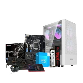 Intel Core i3-14100F 14th Gen With  8GB RAM 512GB M.2 NVMe SSD Graphics/ Gaming PC