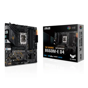 ASUS TUF GAMING B660M-E D4 LGA 1700 mATX 12TH GEN GAMING MOTHERBOARD