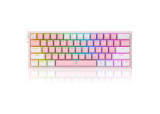 Redragon K617 FIZZ RGB Red Switch Pink-White gaming Keyboard