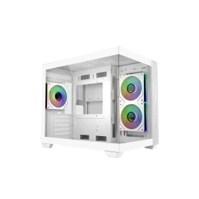 Cooler Master Elite 481 Tempered Glass White